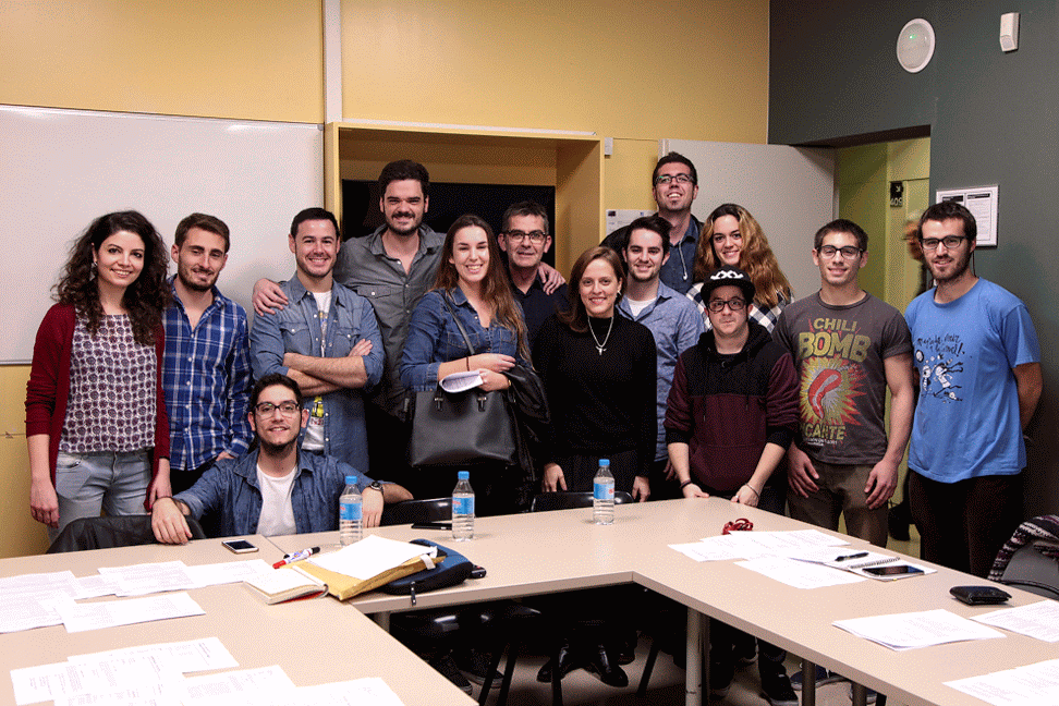 Queco Novell and Ivan Labanda visit the Graduate Program in Comedy Screenwriting